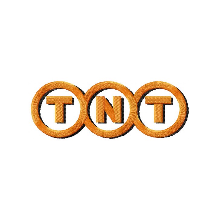 TNT logo embroidery design - Embroidery Design