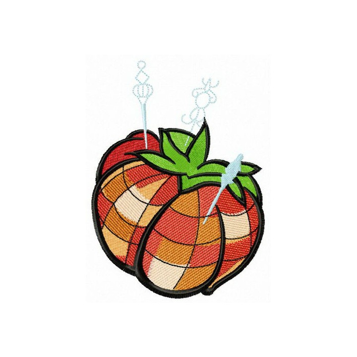 Tomato needle bed embroidery design - Embroidery Design