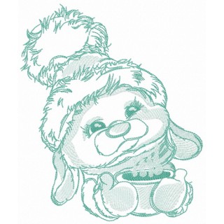 Cocoa for bunny 5 embroidery design - Embroidery Design