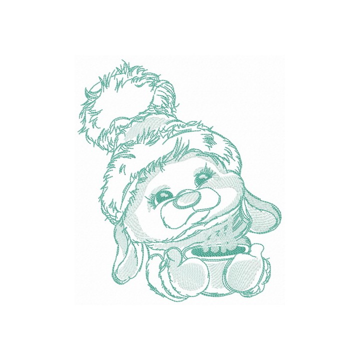 Cocoa for bunny 5 embroidery design - Embroidery Design