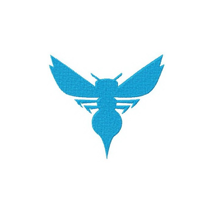 Charlotte Hornets logo 2014 embroidery design - Embroidery Design