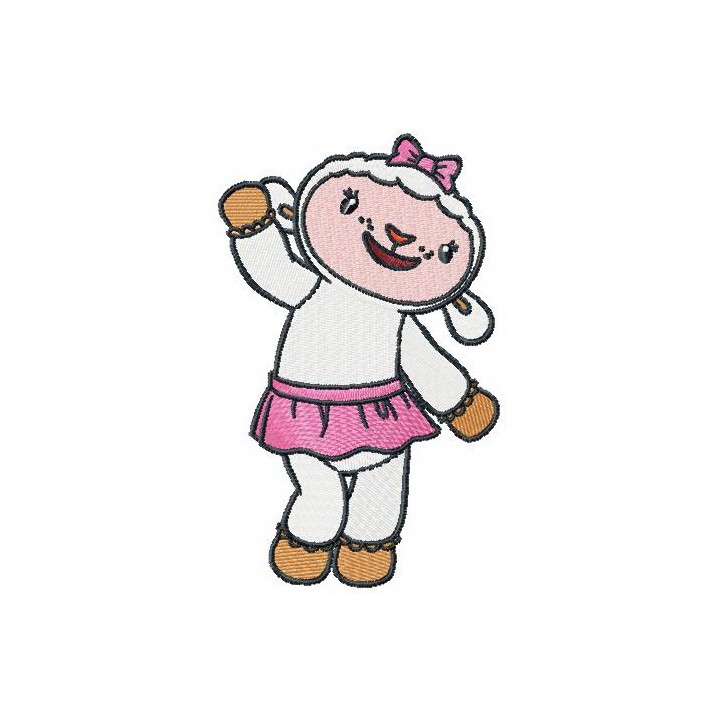 Lambie 2 embroidery design - Embroidery Design