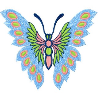 Butterfly 10 embroidery design - Embroidery Design