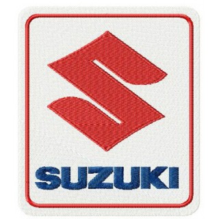 Suzuki logo 2 embroidery design - Embroidery Design