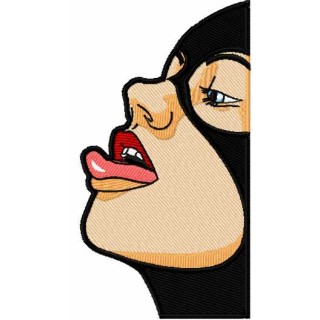 Sexy catwoman embroidery design - Embroidery Design