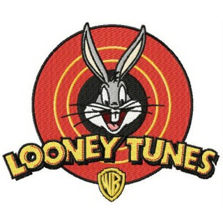 Looney Tunes logo embroidery design - Embroidery Design