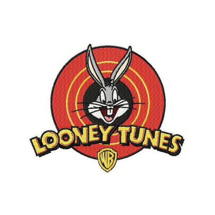 Looney Tunes logo embroidery design - Embroidery Design