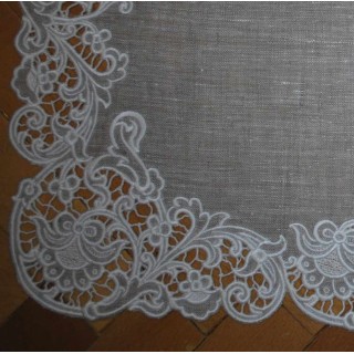 Cutwork napkin project embroidery design - Embroidery Design