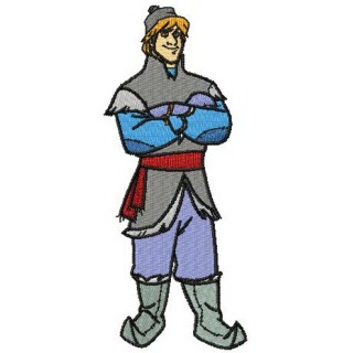 Kristoff embroidery design - Embroidery Design