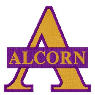 Alcorn State Braves and Lady Braves logo embroidery design - Embroidery Design