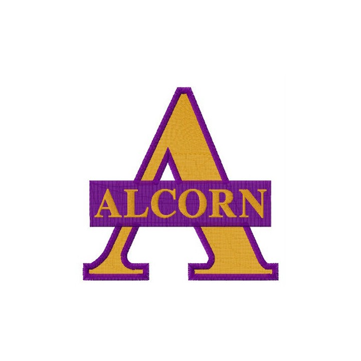 Alcorn State Braves and Lady Braves logo embroidery design - Embroidery Design