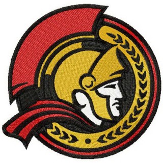 Ottawa Senators alternative logo embroidery design - Embroidery Design