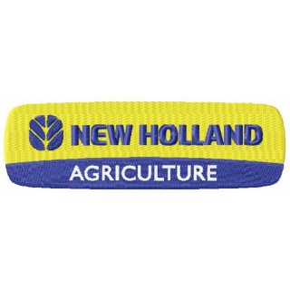 New Holland Agriculture embroidery design - Embroidery Design