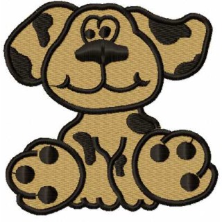 Cute dog 12 embroidery design - Embroidery Design