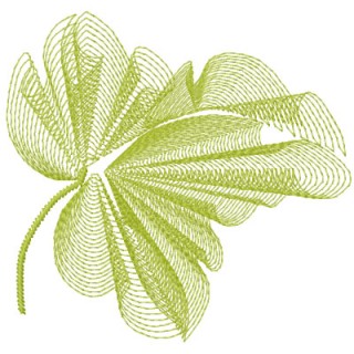 Leaf 1 embroidery design - Embroidery Design