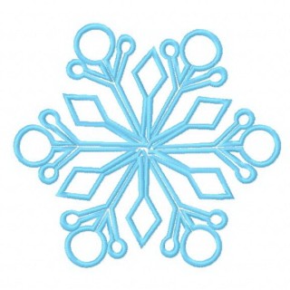 Snowflake 15 embroidery design - Embroidery Design
