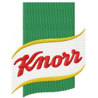Knorr logo embroidery design - Embroidery Design