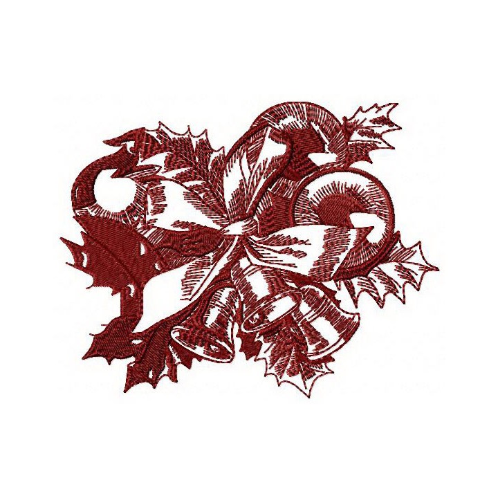 Christmas decoration embroidery design - Embroidery Design