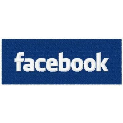 Facebook embroidery design showcasing a creative pattern for stitching on t-shirts and tote bags.