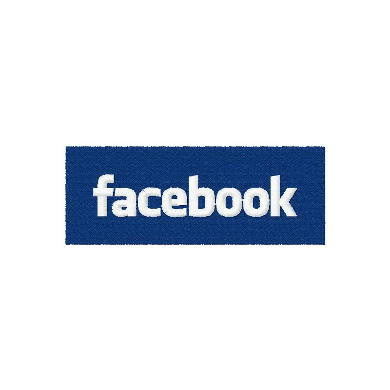 Facebook embroidery design showcasing a creative pattern for stitching on t-shirts and tote bags.