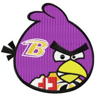 Bird Baltimore Ravens embroidery design - Embroidery Design