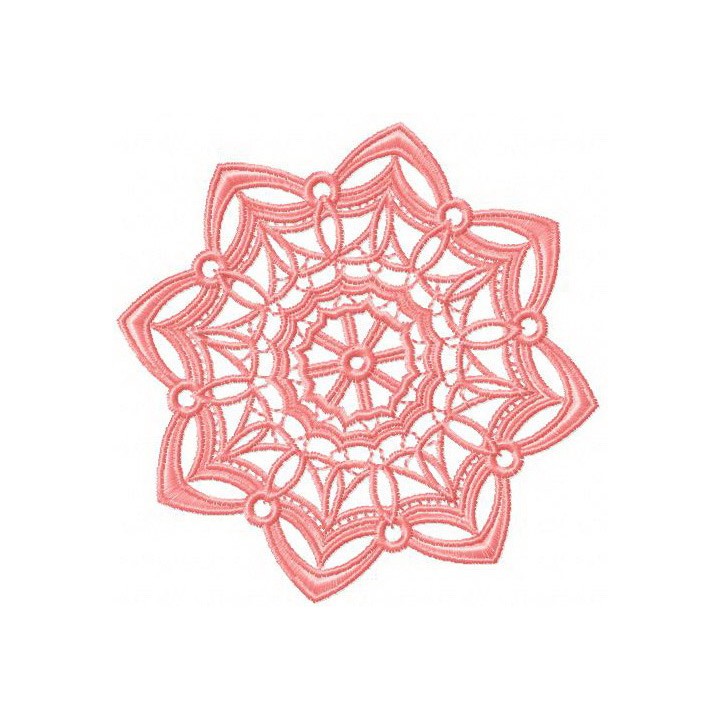 Snowflake 2 embroidery design - Embroidery Design