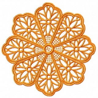 Snowflake 1 embroidery design - Embroidery Design