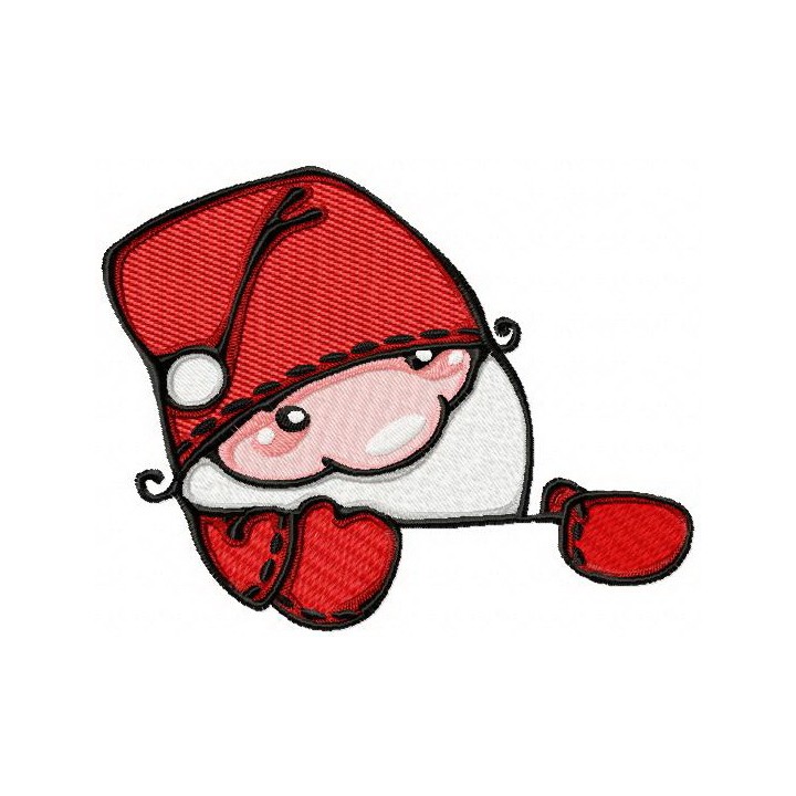Little Santa 2 embroidery design - Embroidery Design