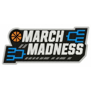 NCAA March Madness logo embroidery design - Embroidery Design