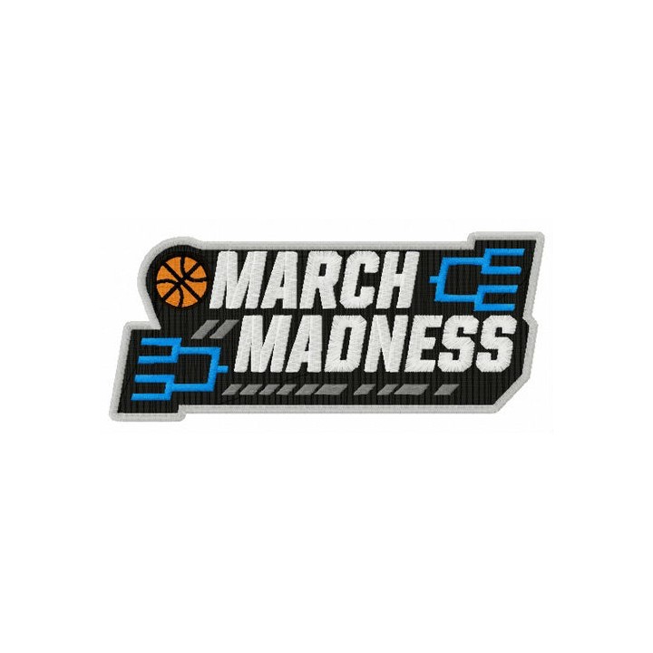 NCAA March Madness logo embroidery design - Embroidery Design