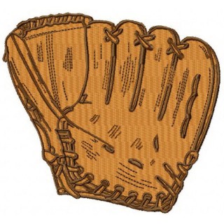 Baseball glove 2 embroidery design - Embroidery Design