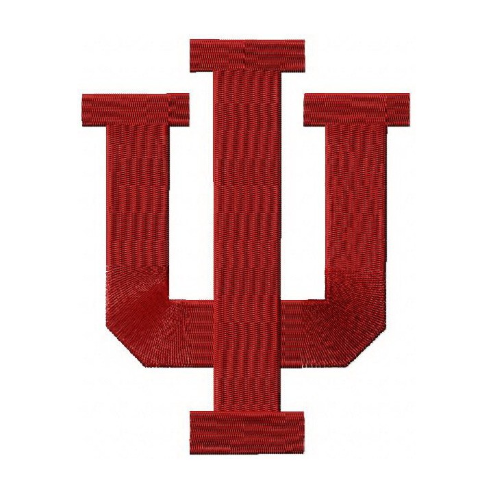 Indiana University Bloomington embroidery design - Embroidery Design