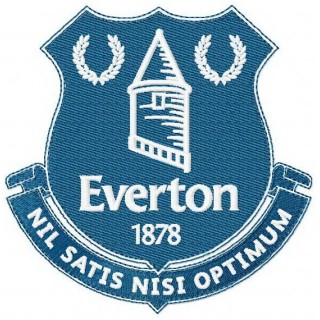 Everton football club 2 embroidery design - Embroidery Design