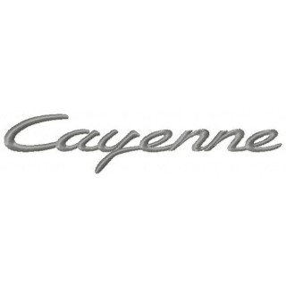 Cayenne embroidery design - Embroidery Design