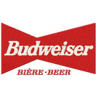 Budweiser embroidery design - Embroidery Design