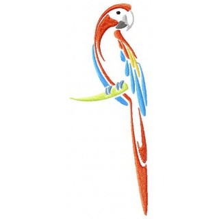 Parrot embroidery design - Embroidery Design