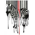 Hiding zebra embroidery design featuring a playful zebra motif, ideal for stitching on t-shirts and tote bags.