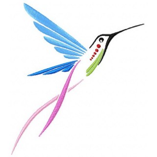 Colibri embroidery design - Embroidery Design