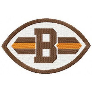 Cleveland Browns alternate logo 2 embroidery design - Embroidery Design
