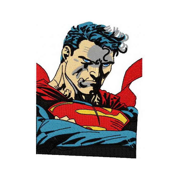 Superman 2 embroidery design - Embroidery Design