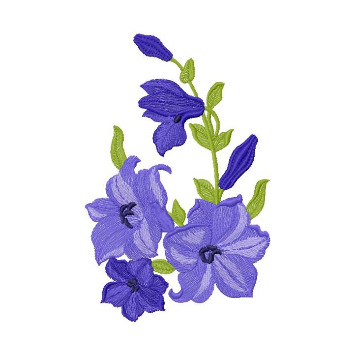 Flower 34 embroidery design - Embroidery Design