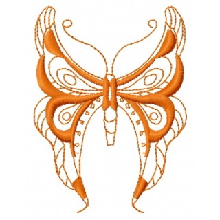 Butterfly 26 embroidery design - Embroidery Design