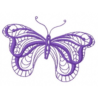 Butterfly 25 embroidery design - Embroidery Design