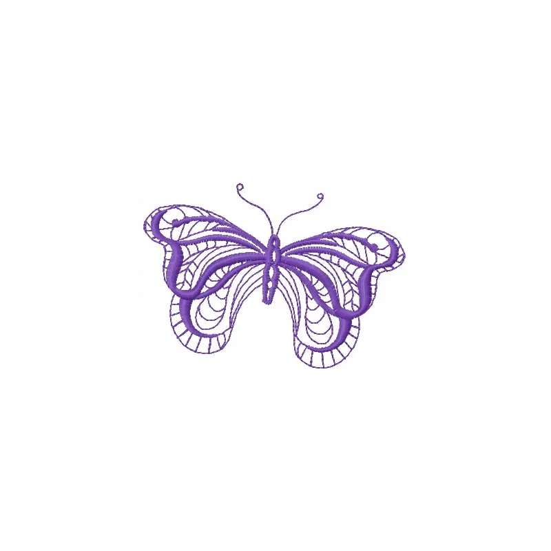 Butterfly 25 embroidery design preview showcasing a vibrant butterfly motif for stitching on various fabrics.