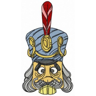 French soldier toy embroidery design - Embroidery Design