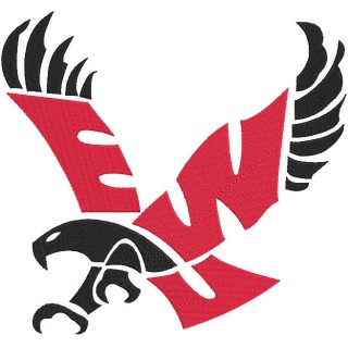 Eastern Washington Eagles Primary Logo embroidery design - Embroidery Design