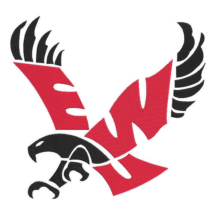 Eastern Washington Eagles Primary Logo embroidery design - Embroidery Design