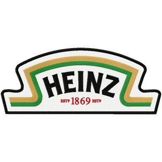 Heinz big logo embroidery design - Embroidery Design