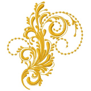 Swirl 22 embroidery design - Embroidery Design