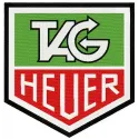 Embroidery design of the TAG Heuer logo, showcasing intricate stitching patterns for stylish projects.